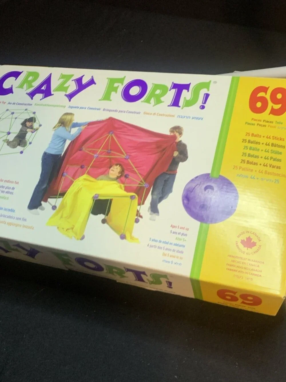 Crazy Forts CF1 69 Pieces Construction Toy - Purple
